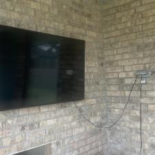 TV-Mounting-and-Installing-Services-on-a-Brick-Patio-Wall-in-Edmond-OK 1